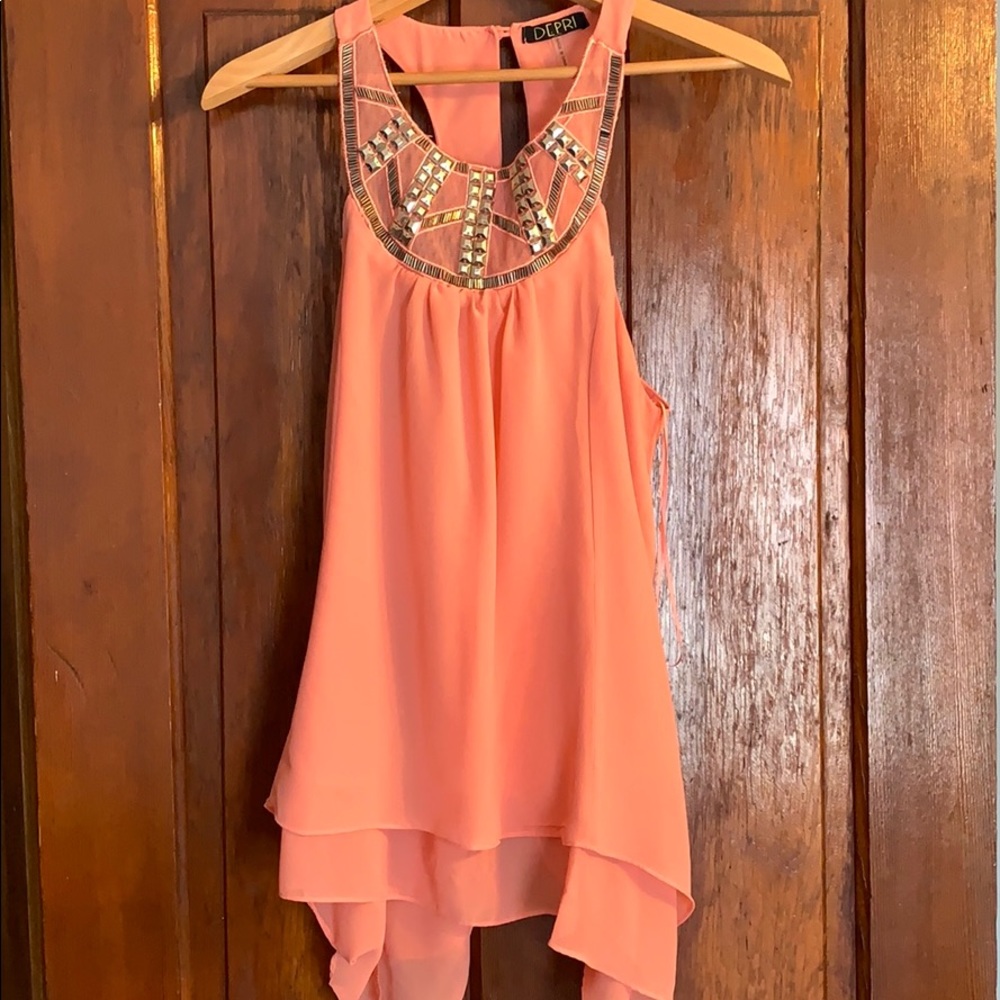 Pink tank top